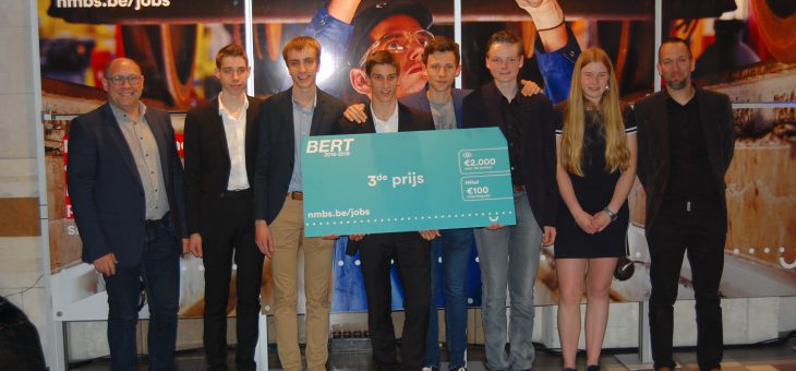 VTI wint brons op nationale BERT-wedstrijd NMBS"